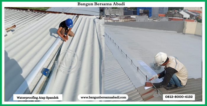 Waterproofing Atap Spandek