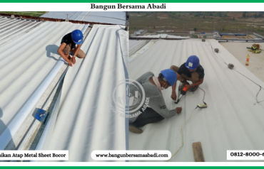 Perbaikan Atap Metal Sheet