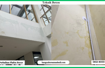 Jasa Perbaikan Plafon Gedung Bocor