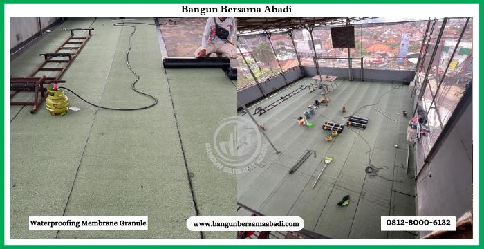 Aplikator Waterproofing Membrane Granule