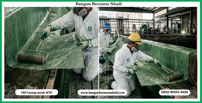 Jasa FRP Lining WTP