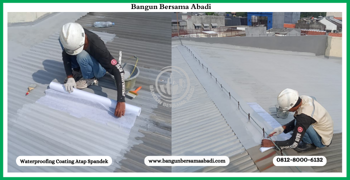 Waterproofing Coating Atap Spandek