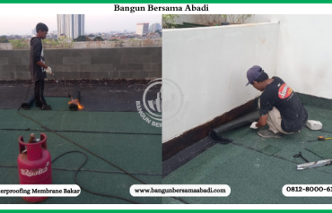 Jasa Waterproofing Membrane Bakar